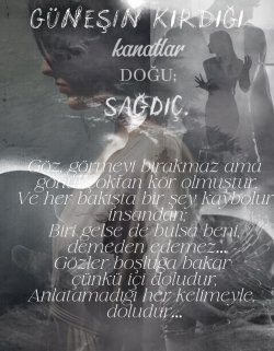 Rahime Deniz / Güneşin kırdığı kanatlar, Doğu. SAĞDIÇ / Ruhsuz adam