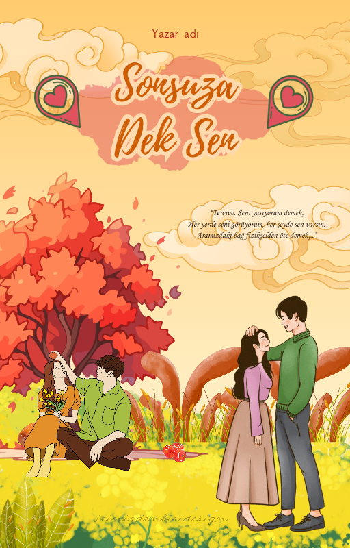 selin özgen / TASARIM Ve TANITIM / SONSUZA DEK kapak