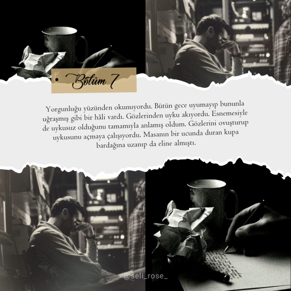 selin özgen / VE SEN ADAM 🖤🤍 / •Bölüm 7 🖤🖤