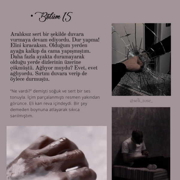 selin özgen / VE SEN ADAM 🖤🤍 / •Bölüm 15 🖤🖤