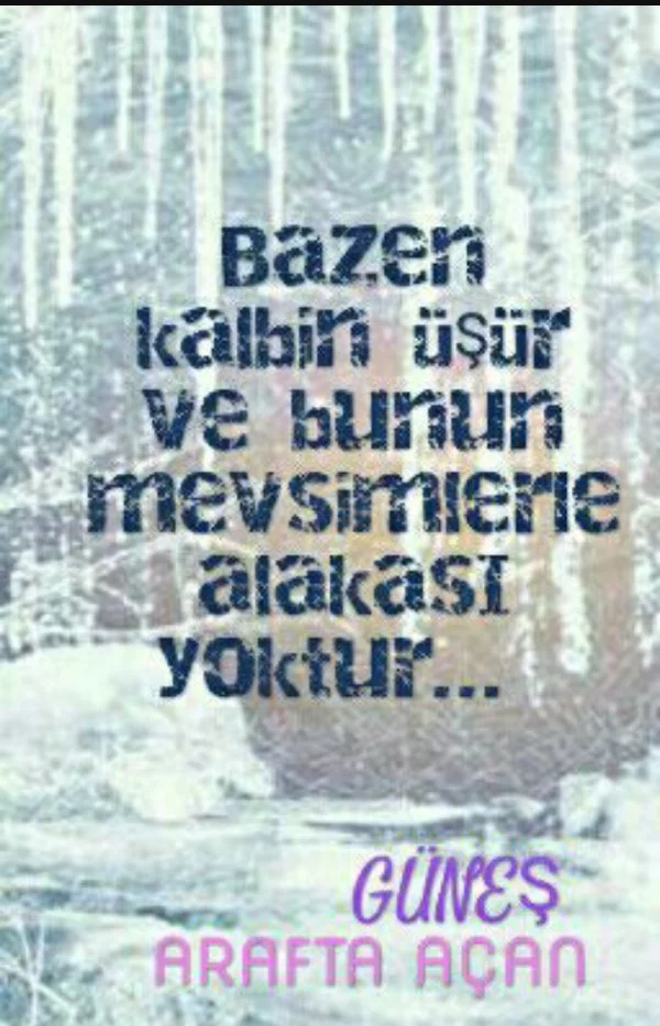 senem sönmez / Arafta Açan Güneş / 12. Bölüm Üşüyorum