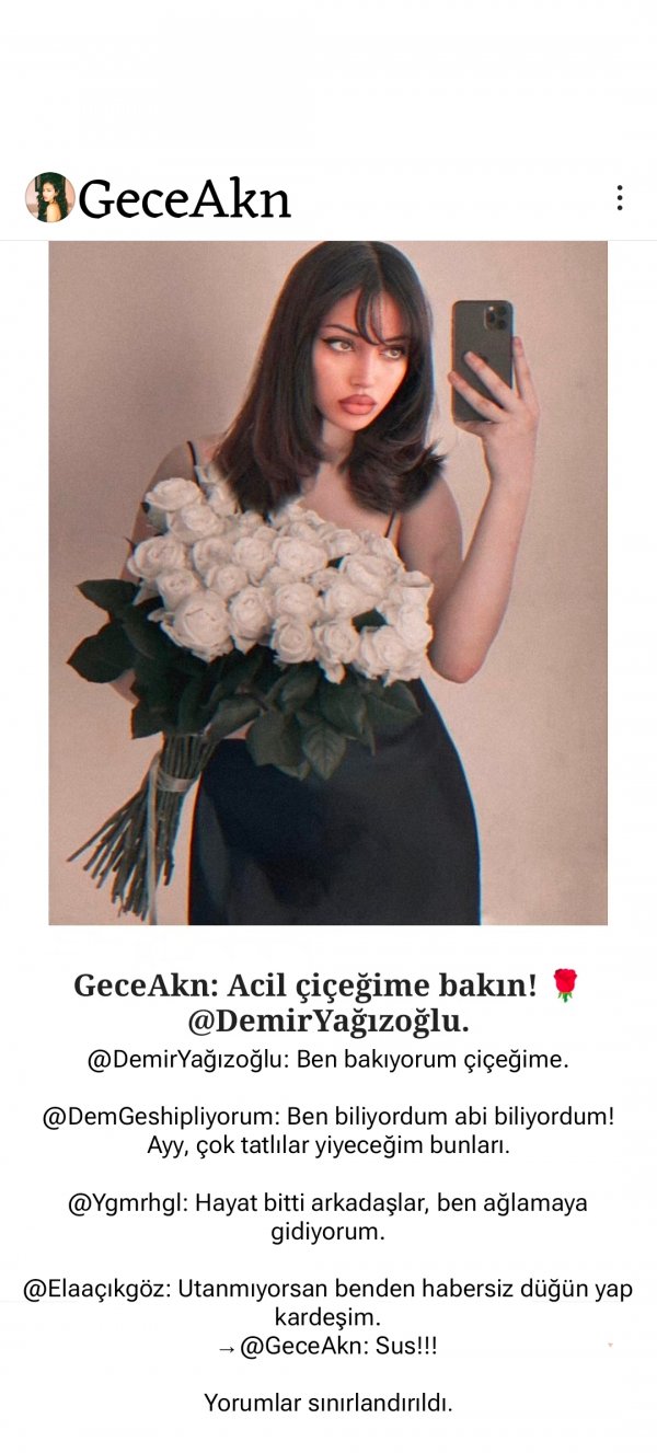 Rabia / Amaris|Yarı Texting (Ara Verildi) / 🍷18