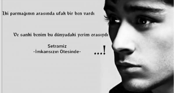 Semanur Kaya / Setramiz
-İmkansızın Ötesinde- (Kitap oldu) / Bölüm 1